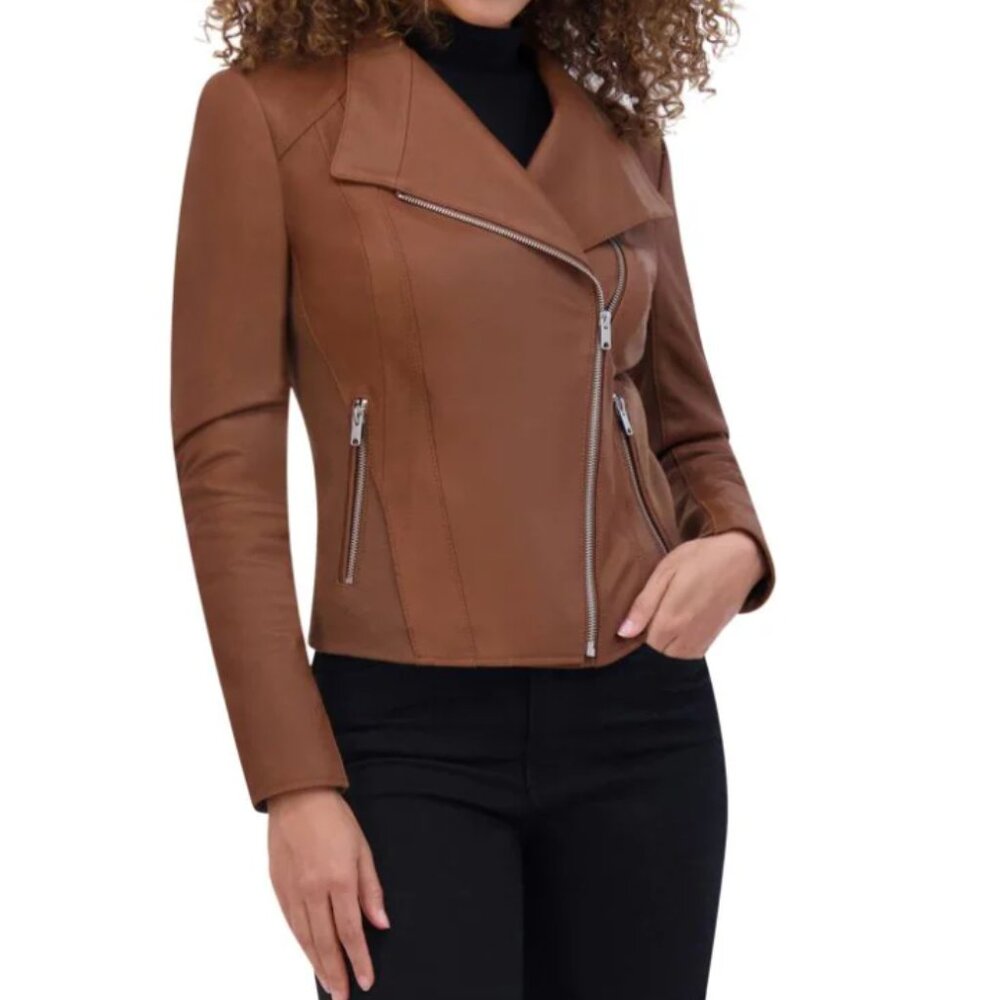Marc New York brown Leather Jacket